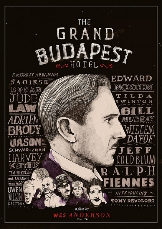 The Grand Budapest Hotel Nuovo Poster Stilizzato 299847