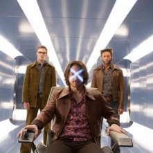 X-Men: Giorni di un futuro passato - Hugh Jackman, Nicholas Hoult e James McAvoy in azione