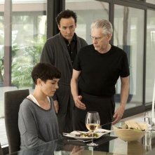 Maps to the Stars: John Cusack sul set del film con David Cronenberg e Olivia Williams