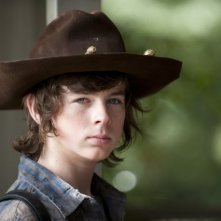 The Walking Dead Un Primo Piano Di Chandler Riggs Nell Episodio Salvare Il Mondo 299956