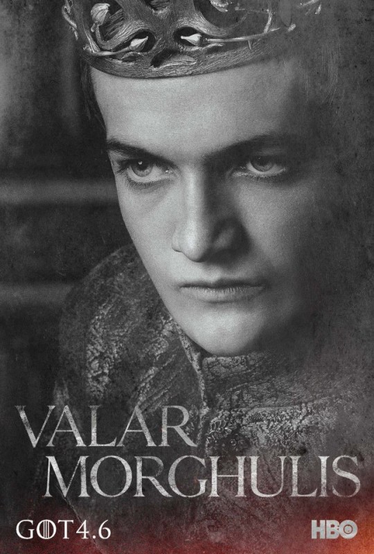 Il Trono Di Spade Character Poster Per Joffrey Baratheon Per La Quarta Stagione Del Serial 300071