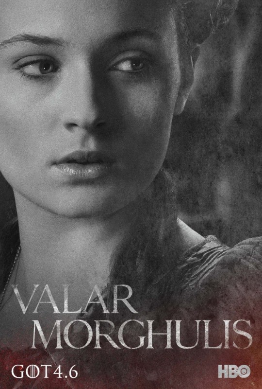 Il Trono Di Spade Character Poster Per Sansa Stark Per La Quarta Stagione Del Serial 300080