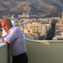 Il giudice meschino: Luca Zingaretti in una scena della fiction