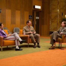 The Grand Budapest Hotel: Wes Anderson sul set con Jason Schwartzman e Jude Law