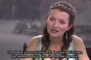 Intervista 'Emily Browning' - Pompei