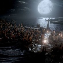 300 - L'alba di un impero: una scena notturna tratta dal film