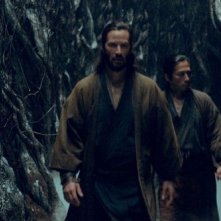 47 Ronin: Keanu Reeves in una scena del film con Hiroyuki Sanada