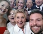 Oscar 2014: il selfie di Ellen DeGeneres è record di retweet