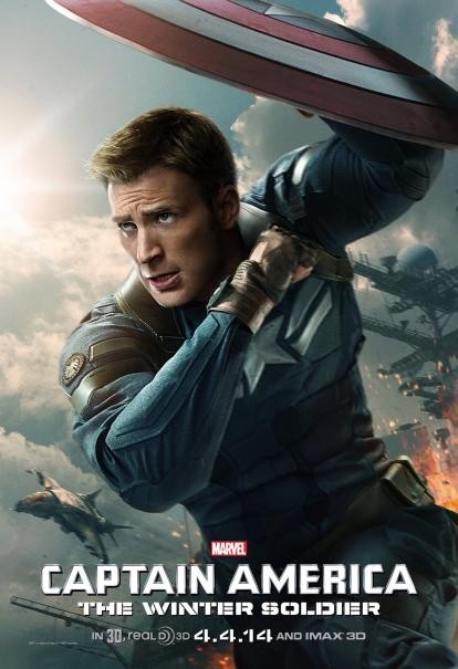 Captain America The Winter Soldier Il Nuovo Character Poster Di Chris Evans 300437