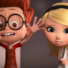 Mr. Peabody e Sherman: Sherman e Penny in una scena del film d'animazione