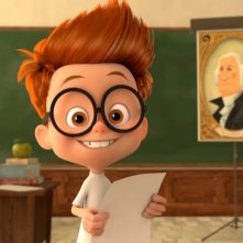 Mr. Peabody e Sherman: Sherman sorridente in una scena del film animato