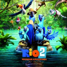 Rio 2: la locandina italiana