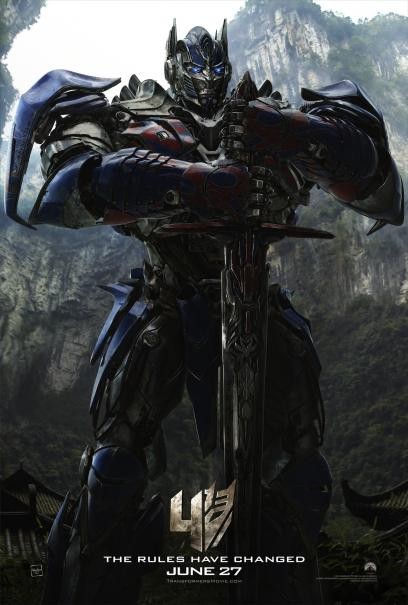 Transformers Age Of Extinction Il Character Poster Di Optimus Prime 300642