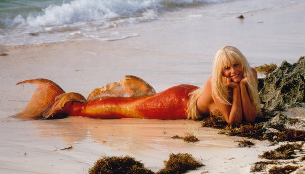 Daryl Hannah splendida sirena bionda in Splash! di Ron Howard