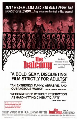 Il balcone: la locandina del film
