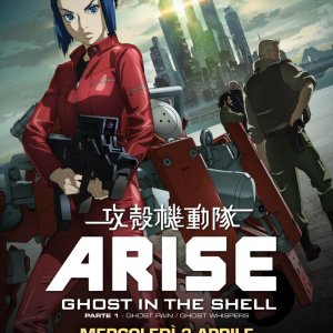 Ghost in the Shell Arise - Border 1: Ghost Pain: la locandina italiana del film