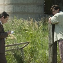 Jimmy P.: Benicio Del Toro con Mathieu Amalric in una scena del film