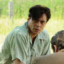 Jimmy P.: Benicio Del Toro in una scena del film