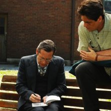 Jimmy P.: Benicio Del Toro insieme a Mathieu Amalric in una scena del film