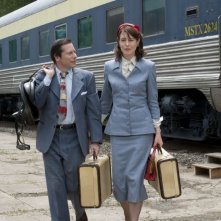 Jimmy P.: Mathieu Amalric in una scena con Gina McKee