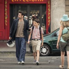 Noi 4: Fabrizio Gifuni con Francesco Bracci in un'immagine del film