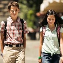 Noi 4: Francesco Bracci in un'immagine del film con Giulia Li Zhu Ye