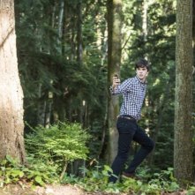 Bates Motel: Freddie Highmore in una scena dell'episodio Gone But Not Forgotten