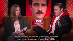 Intervista 'Joaquin Phoenix e Amy Adams' 1 - Lei