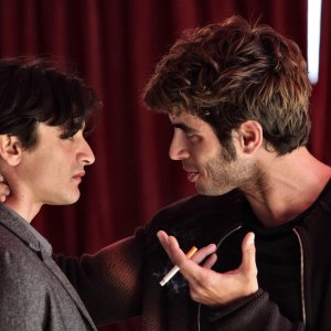 Le mani dentro la città: Giulio Beranek e Marco Rossetti in una scena della fiction