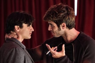 Le mani dentro la città: Giulio Beranek e Marco Rossetti in una scena della fiction