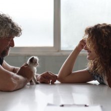 In grazia di Dio: Angelico Ferrarese e Laura Licchetta in una scena del film