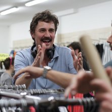 In grazia di Dio: il regista Edoardo Winspeare in un'immagine dal set del film