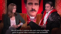 Intervista 'Joaquin Phoenix e Amy Adams' 2 - Lei