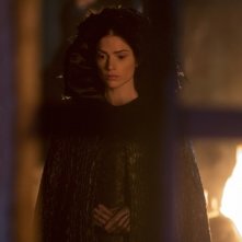 Salem: Janet Montgomery durante una scena della prima stagione
