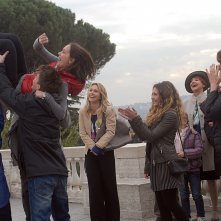 Un medico in famiglia 9: una scena di gruppo dell'episodio quattordici