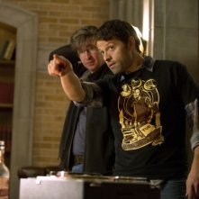 Supernatural: Misha Collins sul set dell'episodio Mother's Little Helper