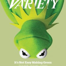 Muppets Most Wanted - Kermit sulla cover di Variety per promuovere il film