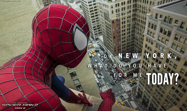 The Amazing Spider Man 2 Il Profilo Di Spider Man Sui Tetti Di New York 301725