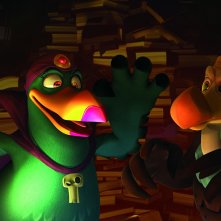 Cuccioli - Il paese del vento: una scena 'magica' del film