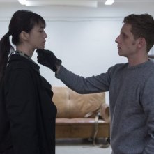 The Nymphomaniac - Part 2: Charlotte Gainsbourg con Jamie Bell in una scena del film