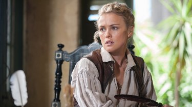 Black Sails: Hannah New in una scena del terzo episodio della prima stagione
