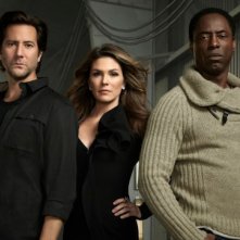 The 100: Henry Ian Cusick, Paige Turco e Isaiah Washington in un'immagine promozionale