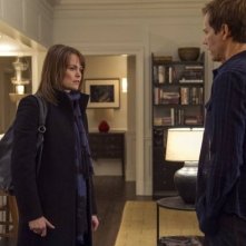 The Following: Kevin Bacon e Sprague Grayden nell'episodio Unmasked