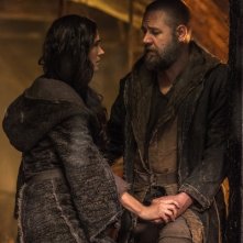 Noah: un tenero momento tra Russell Crowe e Jennifer Connelly