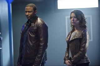 Arrow: David Ramsey e Audrey Marie Anderson nell'episodio Suicide Squad