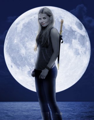 C'era una volta: Jennifer Morrison in un poster promozionale della terza stagione