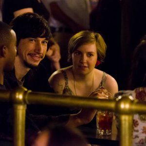 Girls: Lena Dunham durante una scena dell'episodio I Saw You