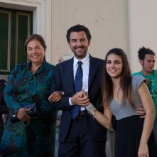 Le due leggi: Anna Melato, Enrico Ianniello, Ilaria De Laurentis nella fiction Rai