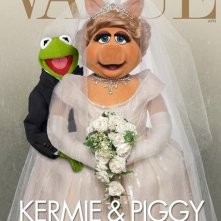 Muppets Most Wanted - Kermit & Piggy rifanno la celebre cover di Vogue con Kim Kardashian e Kanye West.