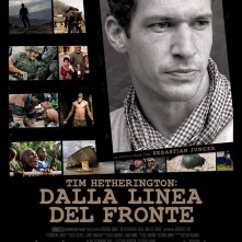 Tim Hetherington: dalla linea del fronte, la locandina italiana